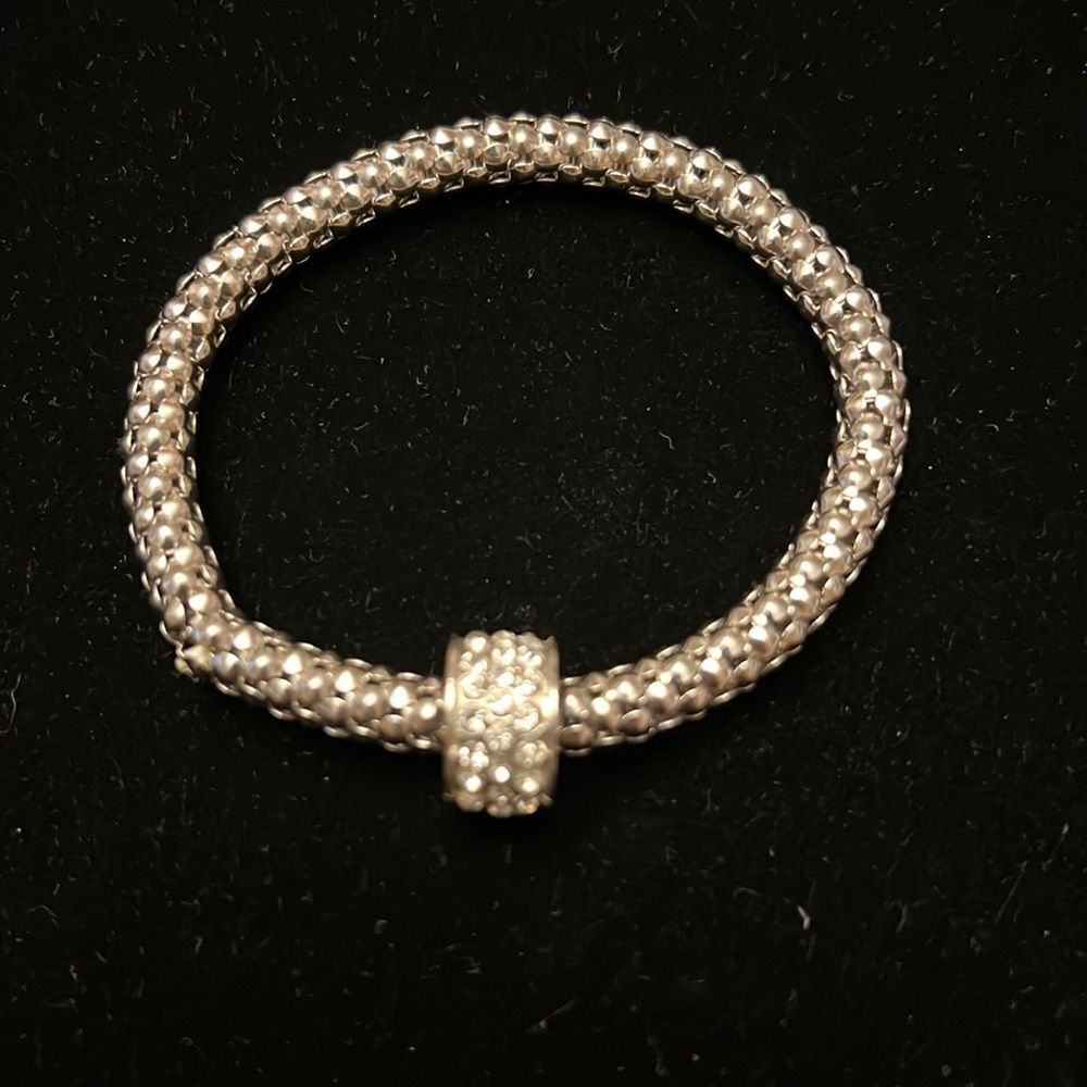 silver stretch bracelet